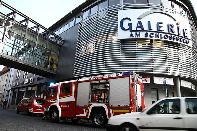 Feuerwerk in der Galerie (Foto: Thomas Zelmer)