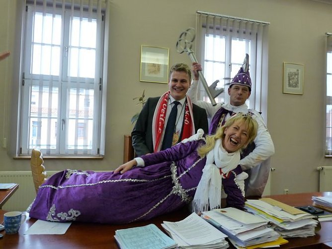 fr&uuml;heres Prinzenpaar (Foto: Karl-Heinz Herrmann)