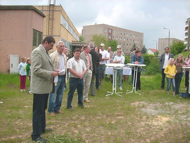 Spatenstich Skaterhalle (Foto: Karl-Heinz Herrmann)