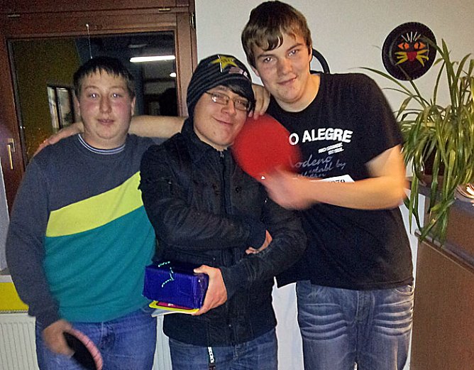 Tischtennisturnier im Jugendclub (Foto: Domizil Bad Frankenhausen) Tischtennisturnier im Jugendclub (Foto: Domizil Bad Frankenhausen)