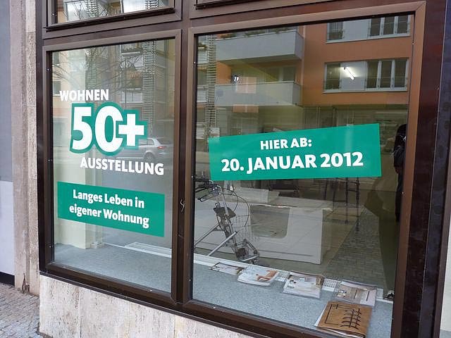 Ausstellung Wohnen 50+ (Foto: Karl-Heinz Herrmann)