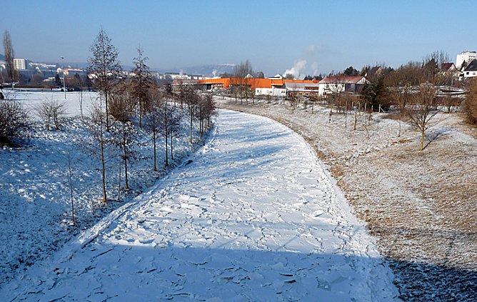 Vorsicht Eis! (Foto: Karl-Heinz Herrmann)
