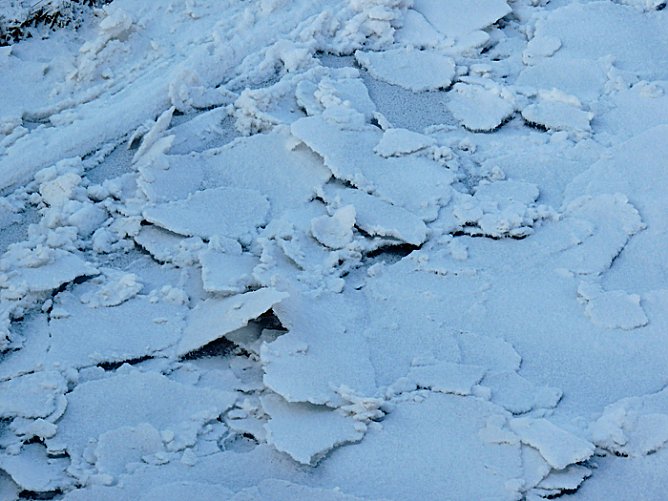 Vorsicht Eis! (Foto: Karl-Heinz Herrmann)