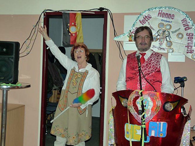 N&auml;rrisch gefr&uuml;hst&uuml;ckt (Foto: Karl-Heinz Herrmann)