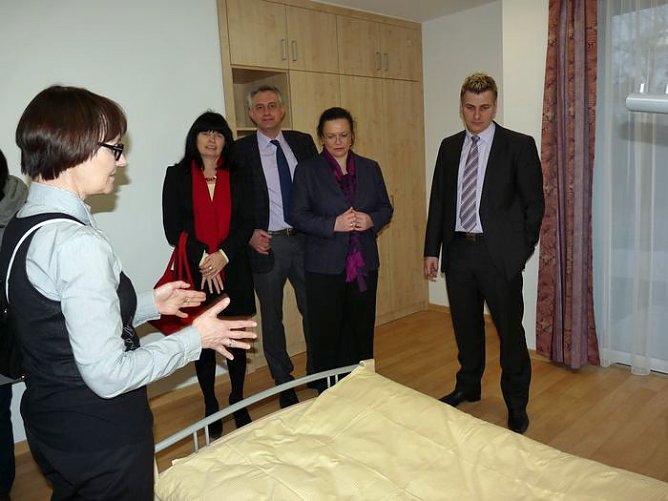 Seniorenwohnpark besucht (Foto: Karl-Heinz Herrmann)