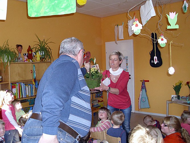 Beim Kita Geburtstag (Foto: Thomas Leipold) Beim Kita Geburtstag (Foto: Thomas Leipold)
