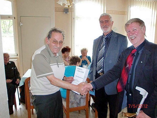 Festliche Mitgliederversammlung (Foto: Bernd Reiber)