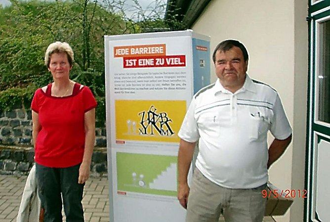 Vielseitig im Sinne der Inklusion t&auml;tig (Foto: Bernd Reiber)