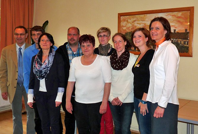 Zuk&uuml;nftige Gesch&auml;ftsleitung vorgestellt (Foto: Karl-Heinz Herrmann)