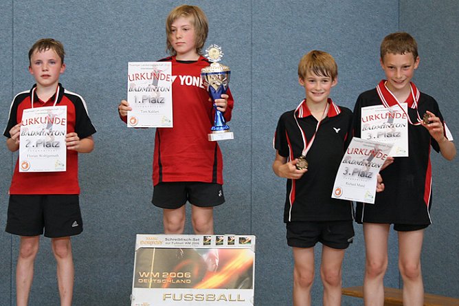 Viermal Treppchen und trotzdem Tr&auml;nen (Foto: Andreas Reich)