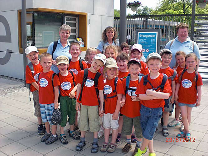 Auf zum KIKA (Foto: Kindervilla Bad Frankenhausen)