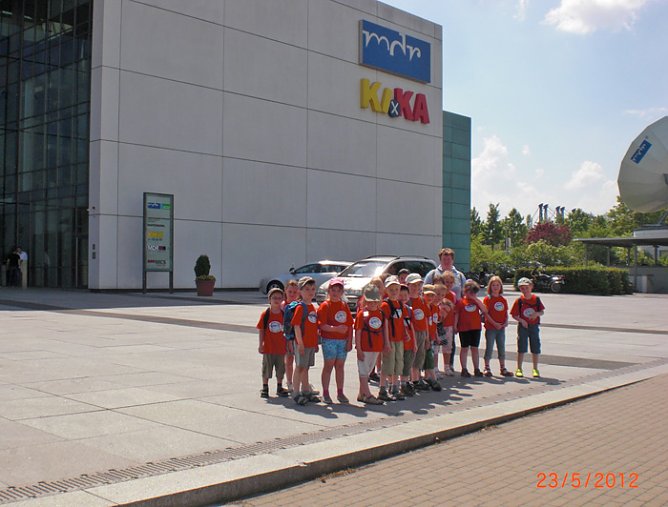 Auf zum KIKA (Foto: Kindervilla Bad Frankenhausen)