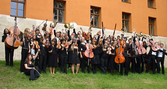 Auf Konzertreise nach St. Petersburg (Foto: Th&uuml;ringer Landesmusikakademie Sondershausen)