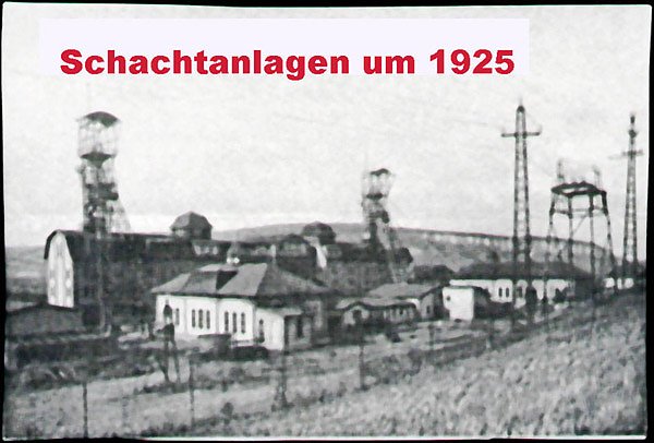 Schacht Georg und Wangen (Foto: Archiv Hans-Jürgen Schmidt und Rolf Bosmann) Schacht Georg und Wangen (Foto: Archiv Hans-Jürgen Schmidt und Rolf Bosmann)