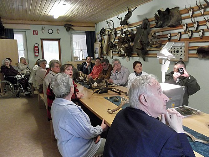 Fahrt zur Feuerkuppe (Foto: Heidi Meister)