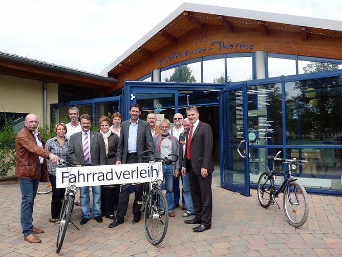 Fahrradverleih er&ouml;ffnet (Foto: Karl-Heinz Herrmann)