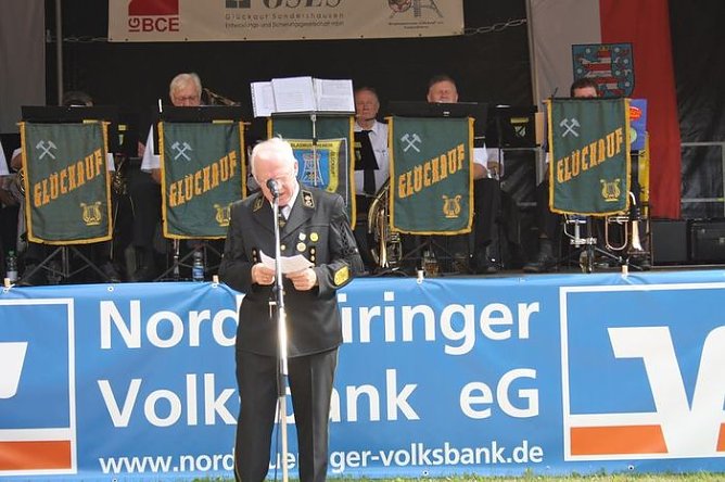 Bergleute feierten (Foto: Hans-J&uuml;rgen Schmidt)