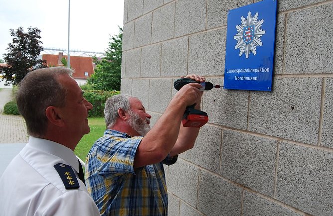 Angeschraubt (Foto: Polizei) Angeschraubt (Foto: Polizei)