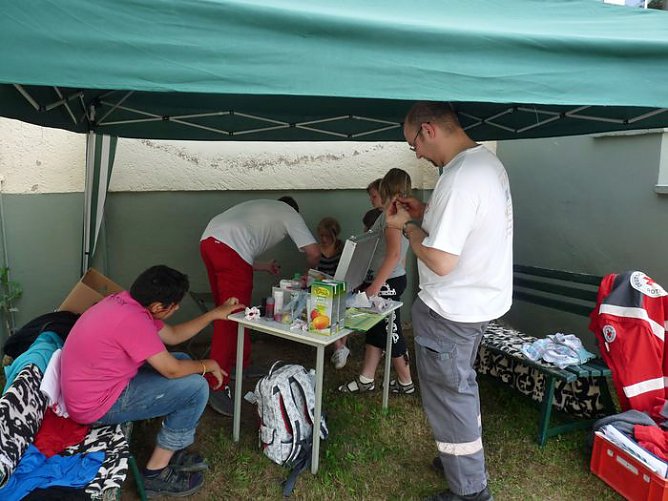 Wettkampf auf dem Strau&szlig;berg (Foto: Karl-Heinz Herrmann)