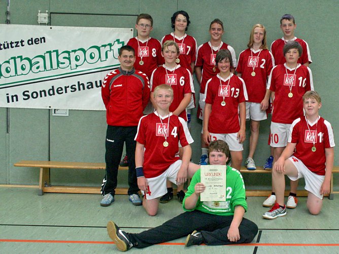 m&auml;nnliche Jugend C HV 90 Artern (Foto: Ralph Thormann)