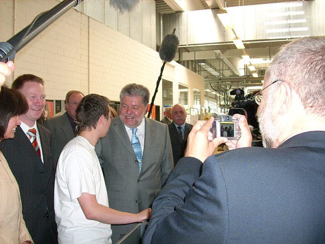 Kurt Beck bei WAGO (Foto: Karl-Heinz Herrmann)