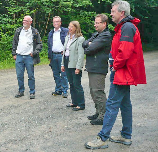 SGW erkundet Possenwald (Foto: SGW) SGW erkundet Possenwald (Foto: SGW)