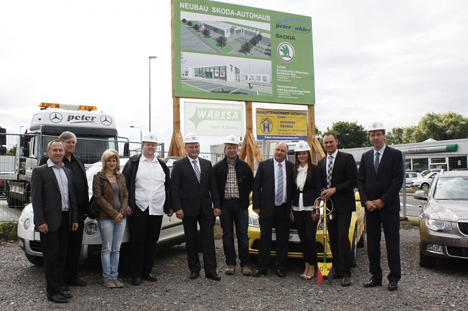 Grundstein gelegt (Foto: AHP) Grundstein gelegt (Foto: AHP)