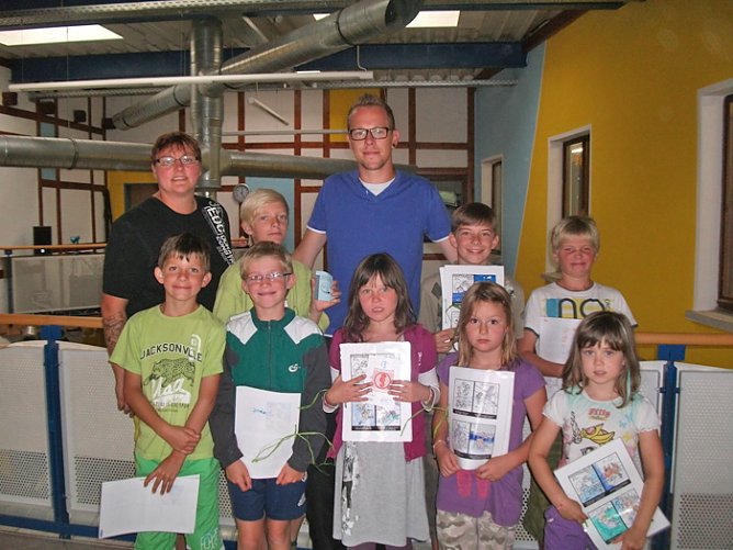 Erfolgreiche Schwimmkinder im Domizil (Foto: Domizil Bad Frankenhausen) Erfolgreiche Schwimmkinder im Domizil (Foto: Domizil Bad Frankenhausen)