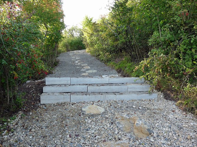 Wird schicker Weg (Foto: Karl-Heinz Herrmann) Wird schicker Weg (Foto: Karl-Heinz Herrmann)