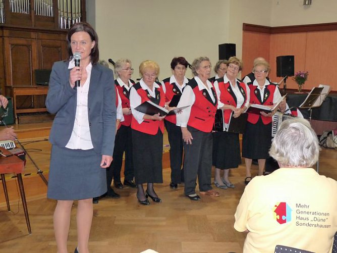 Wieder Treff der Generationen (Foto: Karl-Heinz Herrmann) Wieder Treff der Generationen (Foto: Karl-Heinz Herrmann)