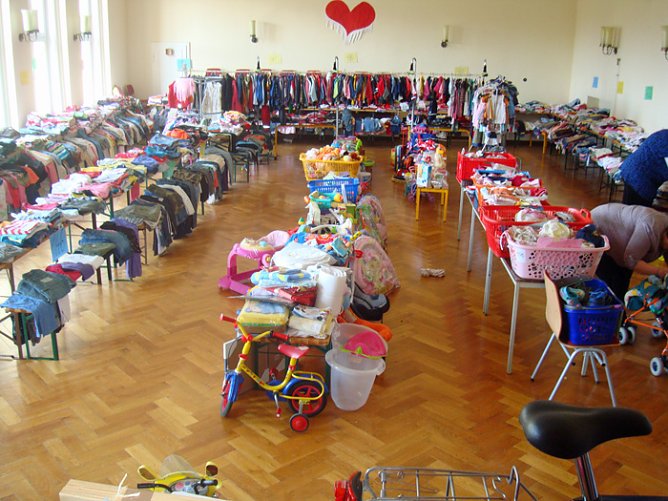 Kleiderbasar f&uuml;r Ebeleben (Foto: Bianca Runge)