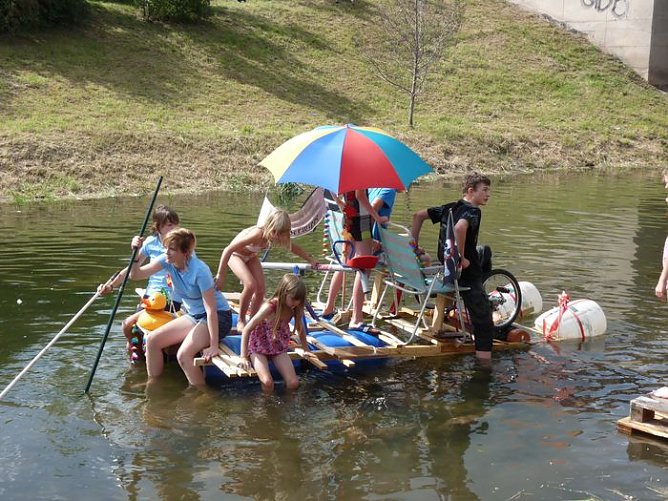 Wipperbootrennen (1) (Foto: Karl-Heinz Herrmann) Wipperbootrennen (1) (Foto: Karl-Heinz Herrmann)