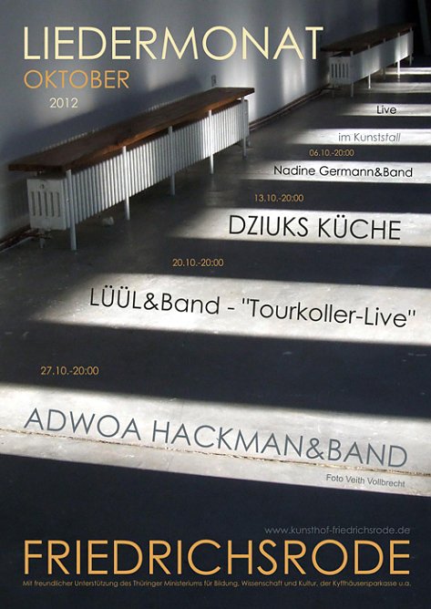 Die kn-Termintipps (Foto: Kunsthof Friedrichsrode) Die kn-Termintipps (Foto: Kunsthof Friedrichsrode)