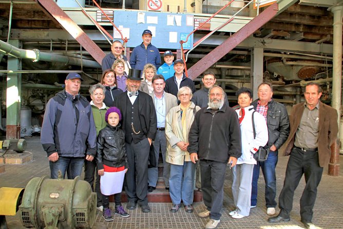 Eine Reise in die Vergangenheit (Foto: B. Wollweber)