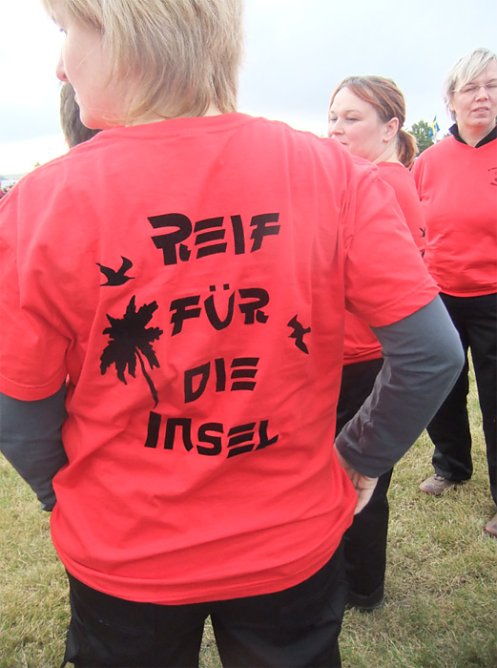 Reif für die Insel (Foto: FFW Himmelsberg) Reif für die Insel (Foto: FFW Himmelsberg)