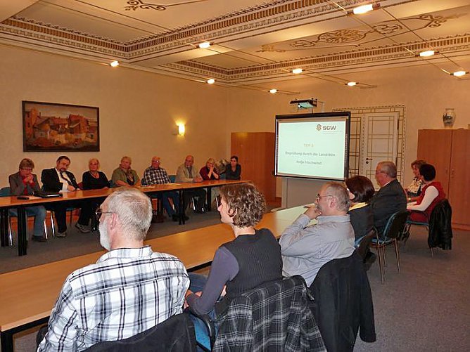 SGW bei Landr&auml;tin (Foto: Karl-Heinz Herrmann)