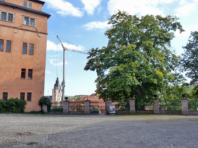 Bau Zwingermauer (Foto: Karl-Heinz Herrmann)