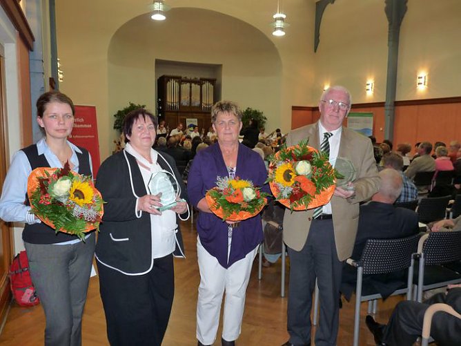 Ehrenamtliche gew&uuml;rdigt (Foto: Karl-Heinz Herrmann)