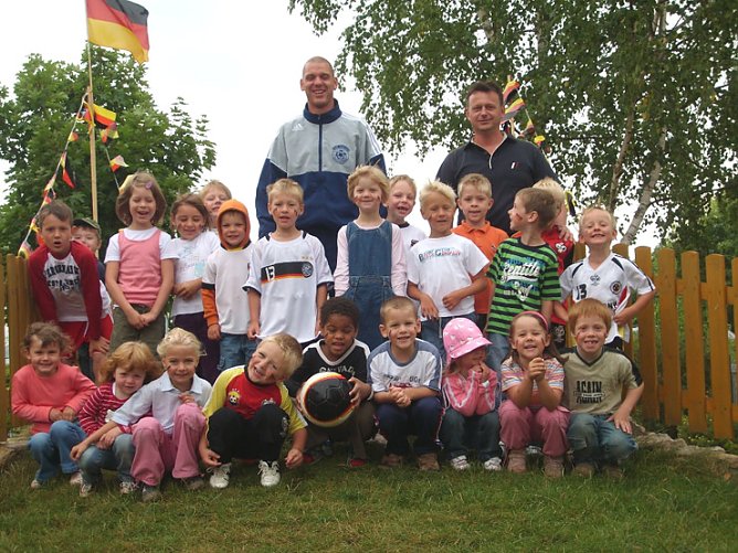 Fu&szlig;ball EM in der Kita K&auml;ferland (Foto: Thmas B&uuml;&szlig;er)