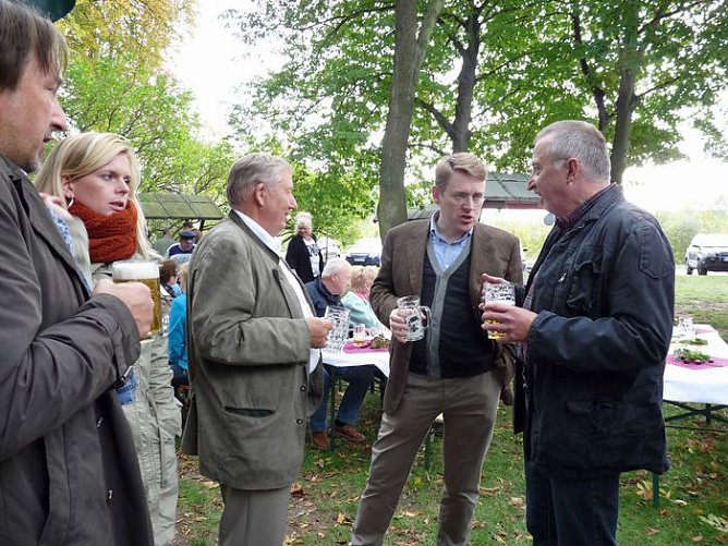 Auch Wahlkampf eingeläutet (Foto: Karl-Heinz Herrmann) Auch Wahlkampf eingeläutet (Foto: Karl-Heinz Herrmann)
