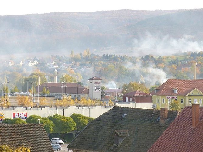 Smog in Sondershausen (Foto: Familie Kieper) Smog in Sondershausen (Foto: Familie Kieper)