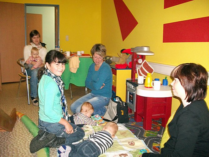 Krabbelgruppe im DOMizil (Foto: Domizil Bad Frankenhausen)