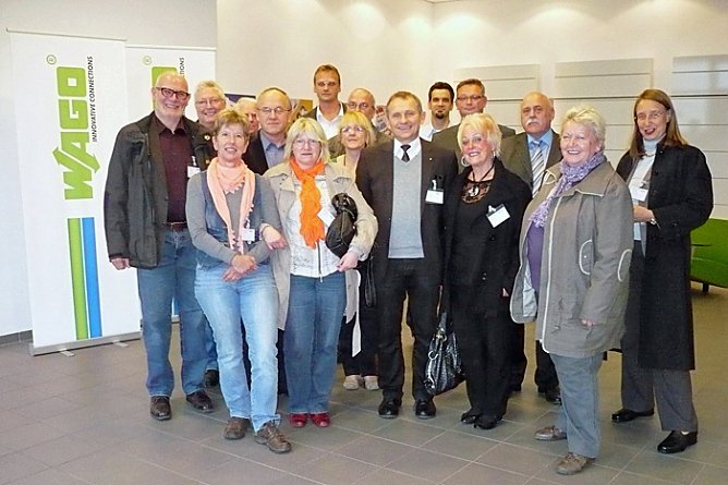 Bei WAGO SDH zu Besuch (Foto: SGW) Bei WAGO SDH zu Besuch (Foto: SGW)