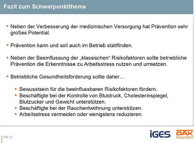 Steigender Krankenstand (Foto: DAK) Steigender Krankenstand (Foto: DAK)