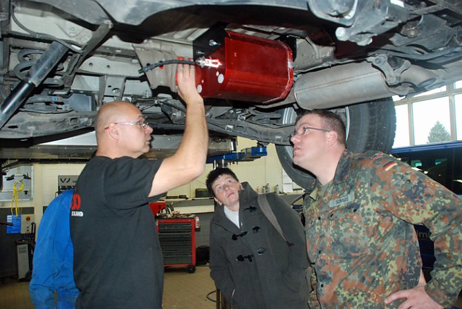 Rampe für Albert (Foto: Bundeswehr Sondershausen) Rampe für Albert (Foto: Bundeswehr Sondershausen)