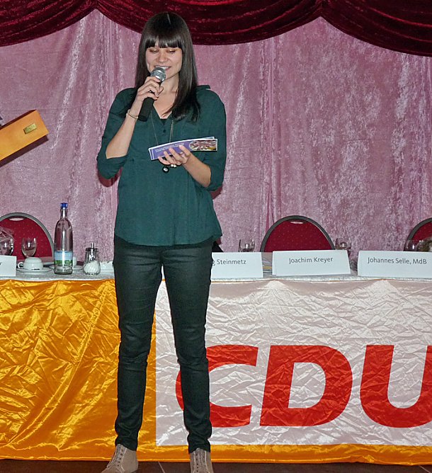 Annika Böttcher (Foto: In Landesvorstand gewählt) Annika Böttcher (Foto: In Landesvorstand gewählt)