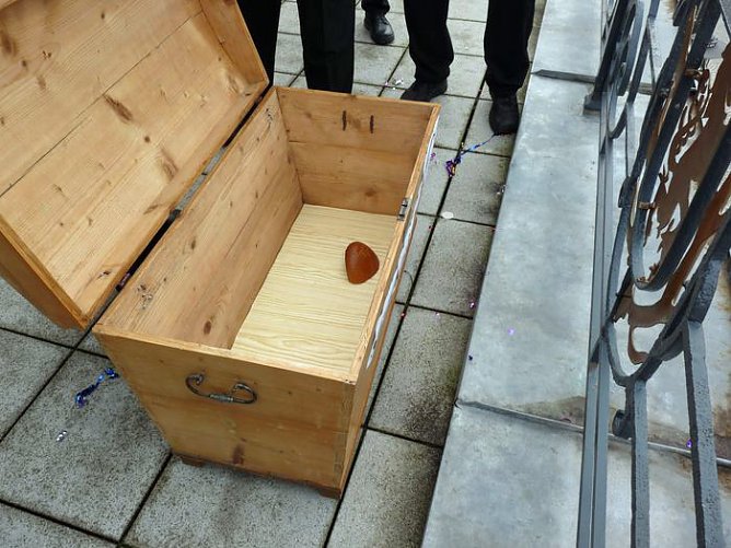 Stadtkasse leer! (Foto: Karl-Heinz Herrmann)