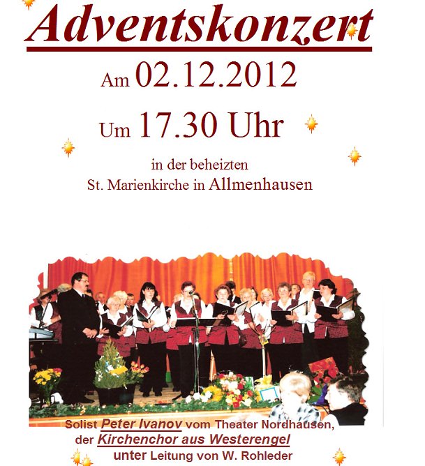 Es wird ernst (Foto: Kirchgemeinde Ebeleben)