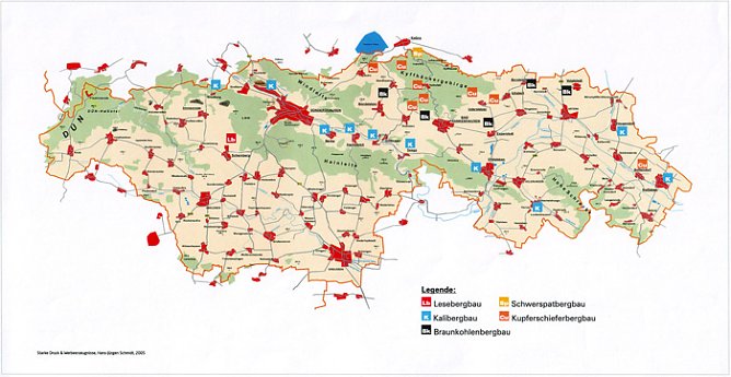 Zum Bergbau im Kyffhäuserkreis (Foto: Hans-Jürgen Schmidt) Zum Bergbau im Kyffhäuserkreis (Foto: Hans-Jürgen Schmidt)