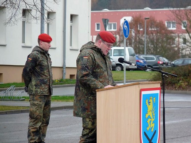 Bataillonsappell zum Jahresende (Foto: Karl-Heinz Herrmann) Bataillonsappell zum Jahresende (Foto: Karl-Heinz Herrmann)